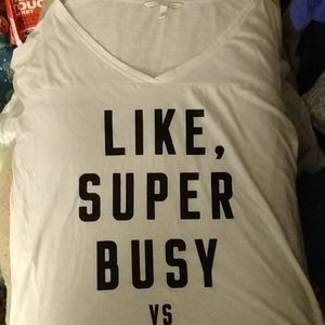 Victoria Secret t-shirt sz medical